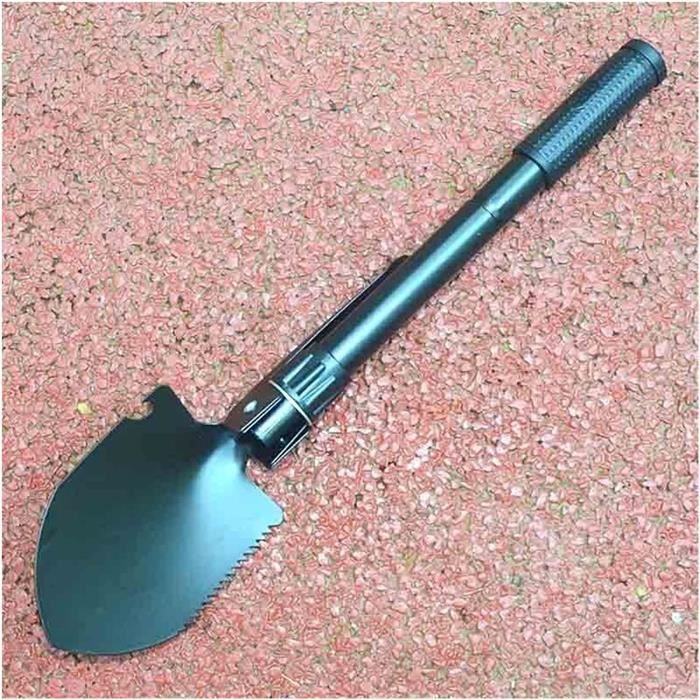 Petite Pelle En Acier Manganèse - Idéale Jardin, Plage, Cheminée, Outil Multifonction Compact