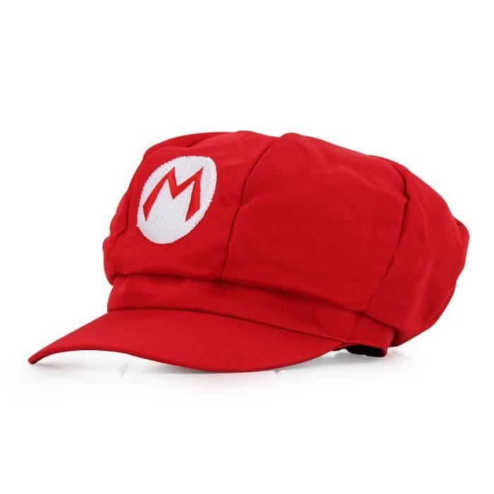 Casquette 5 couleurs Casquette de Super Mario pour enfants