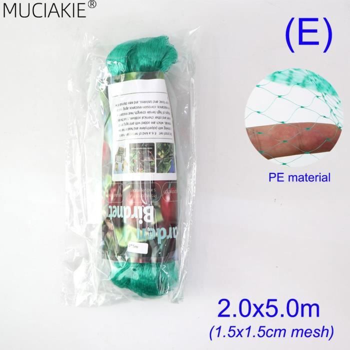 Filet Treillis Plantes Grimpantes KINGKAKE 10x1.67m - Support Tomates Concombres Blanc