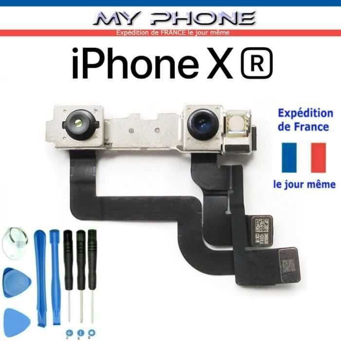 CAMERA Avant pour Apple IPHONE XR Module Capteur FaceTime Selfie Appareil photo Nappe Front Face+Kit 8 outils