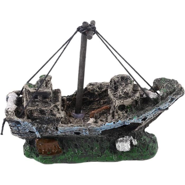 Ancien Bateau Mécanique De Bassin Années 30 – 67 Cm, Coffret D'origine (pièces Manquantes)