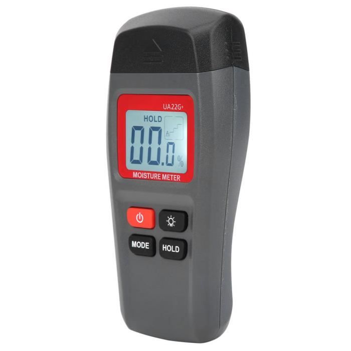HoldPeak HP-2GD – Testeur D’humidité Numérique Pour Bois, Avec Broches | Mesure Aussi La Température | Idéal Bricolage, Charpente, Construction