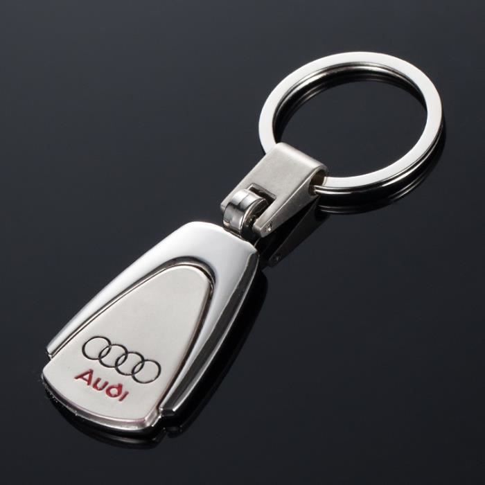MAGNIFIQUE PORTE CLES CUIR ALU AUDI S LINE Neuf ...........