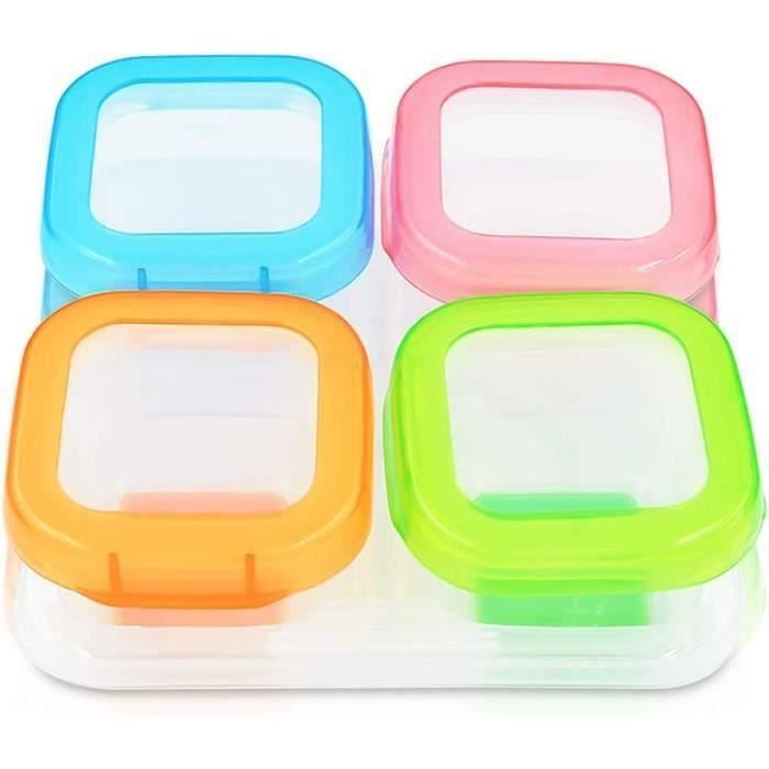 Boîte De Conservation En Silicone Pour La Congélation Des Aliments Pour Bébé Et Des Aliments Complementaires 90147770