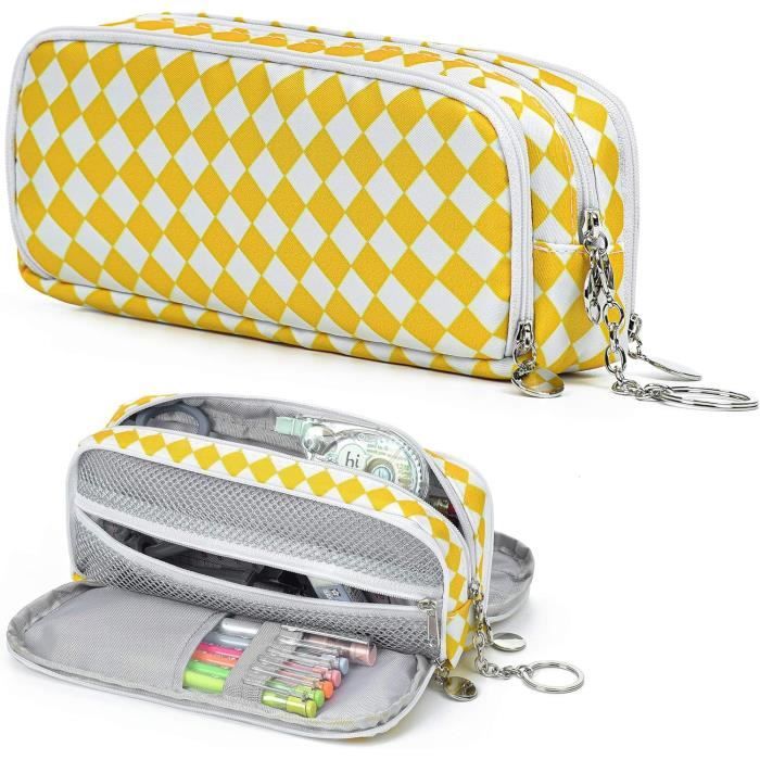 Trousse À Crayons Avec Porte-Clés Pour Adolescents, Filles, Garçons