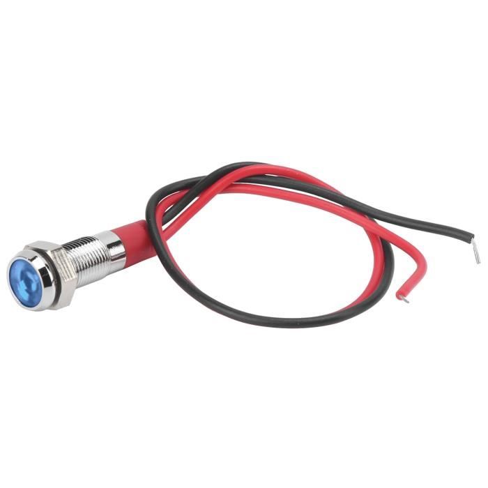 URB Signal lumineux étanche 6 mm Indicateur LED en métal 6mm lampe de URB Signal lumineux étanche 6 mm Indicateur LED en métal 6mm lampe de