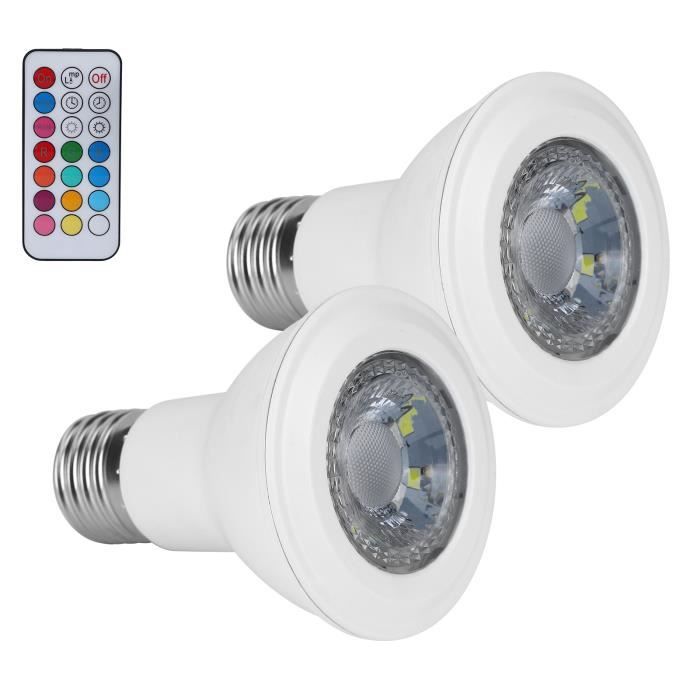 Pack 2 Ampoules LED Intelligentes WiFi WOOX B22 – Multicolores, Variation De Blanc, Contrôle Via App & Alexa/Google, 806 Lm