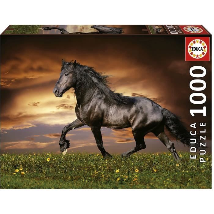 CHEVAL AU TROT - Puzzle de 1000 pièces