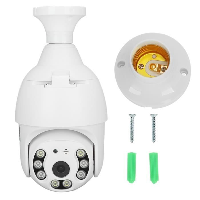 Caméra De Sécurité WiFi Triple Objectif 2MP - Détection Humaine, Alarme, Audio Bidirectionnel - Pour Intérieur/extérieur (V380 Pro)