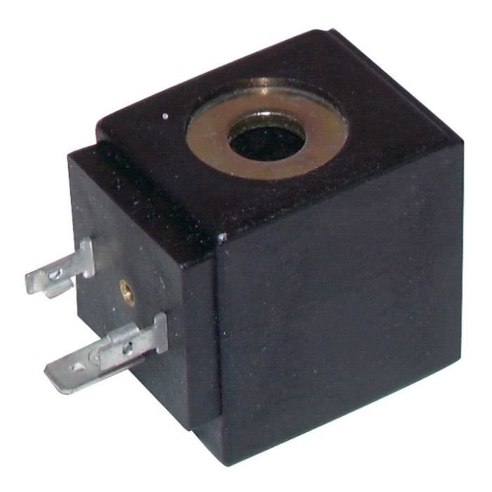 Pratique 3/4 pouces AC 220 V 2W carré bobine de cuivre pur à action directe Electrovanne électromagnétique simple vanne