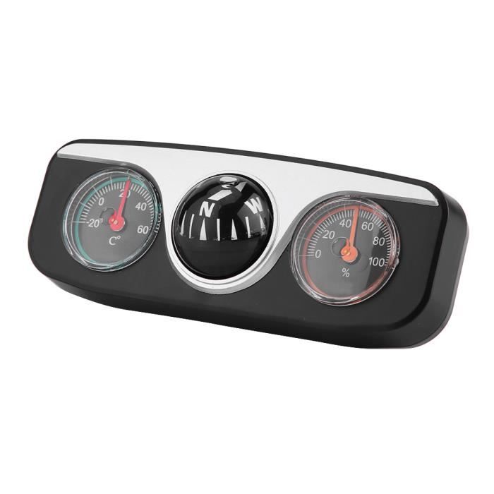 THERMOMÈTRE HYGROMÈTRE TABLEAU De Bord Boussole Voiture Type EUR 10,69