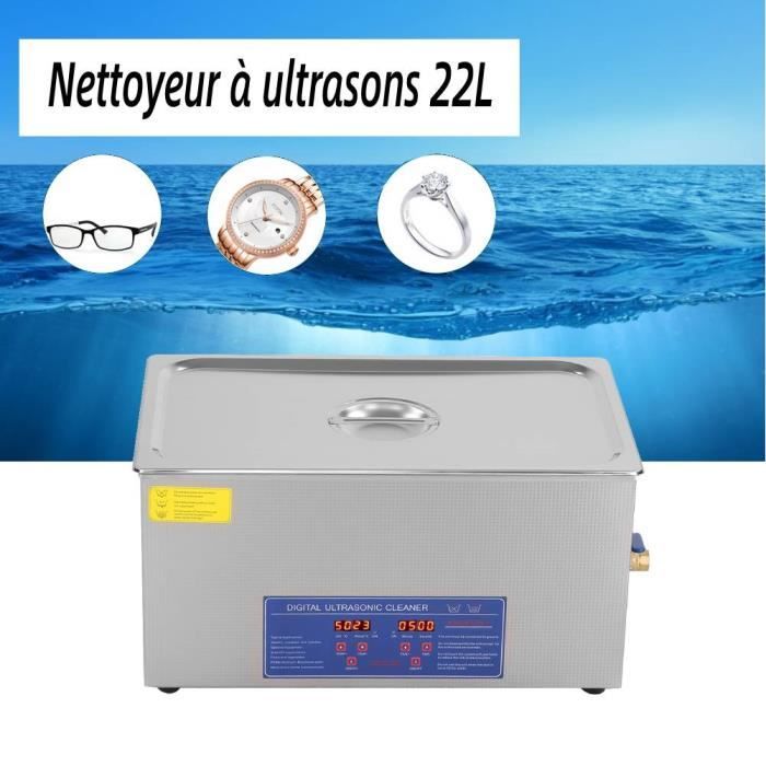 Nettoyeur Ultrasonique Numérique Uimoso TH-100ATP - 30L, 480W, Avec Panier, Neuf Avec étiquettes