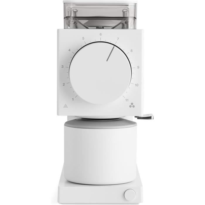 Moulin à café - FELLOW - Gen 2 Ode - 31 réglages - Blanc mat - Pour infusion à froid