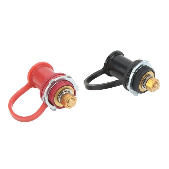 Lot De 140 Bornes De Batterie Argentées - Connecteurs à Serrage Pour Câbles - En Cuivre