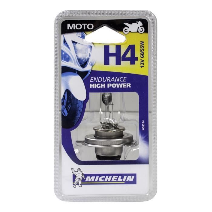 MICHELIN 1 Ampoule H4 Moto - 60/55W - 12 V