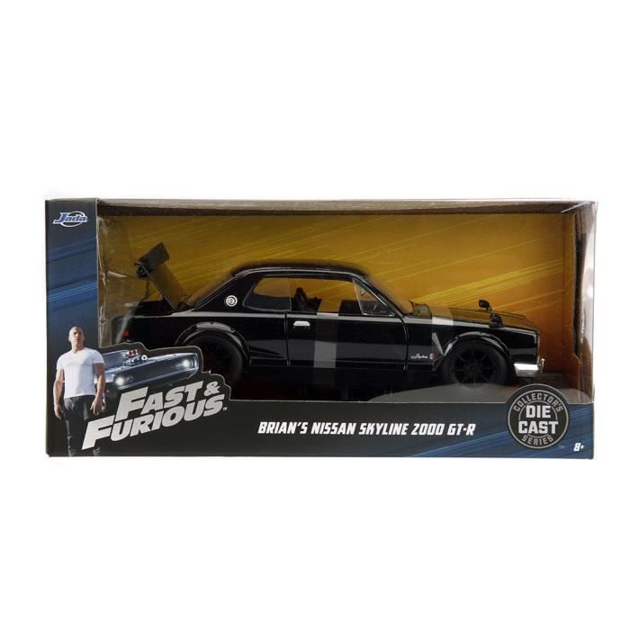 Fast and Furious Brians Nissan GT-R R35 Silver 1:32 Scale Jada 97383 DE