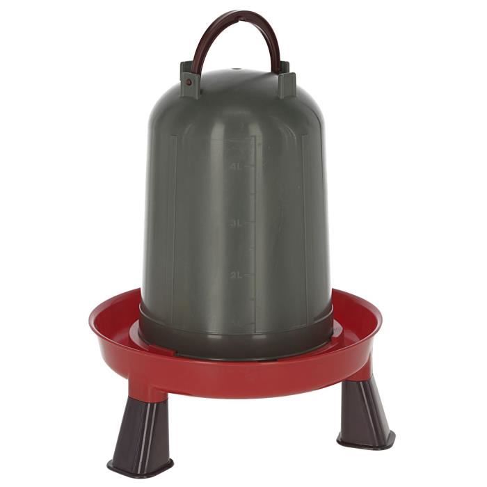 Comparer les prix de Abreuvoir recyclé avec pied pour poule Kerbl