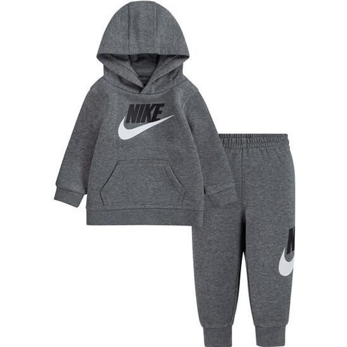 Ensemble pull capuche et jogging en laine polaire b b gar on
