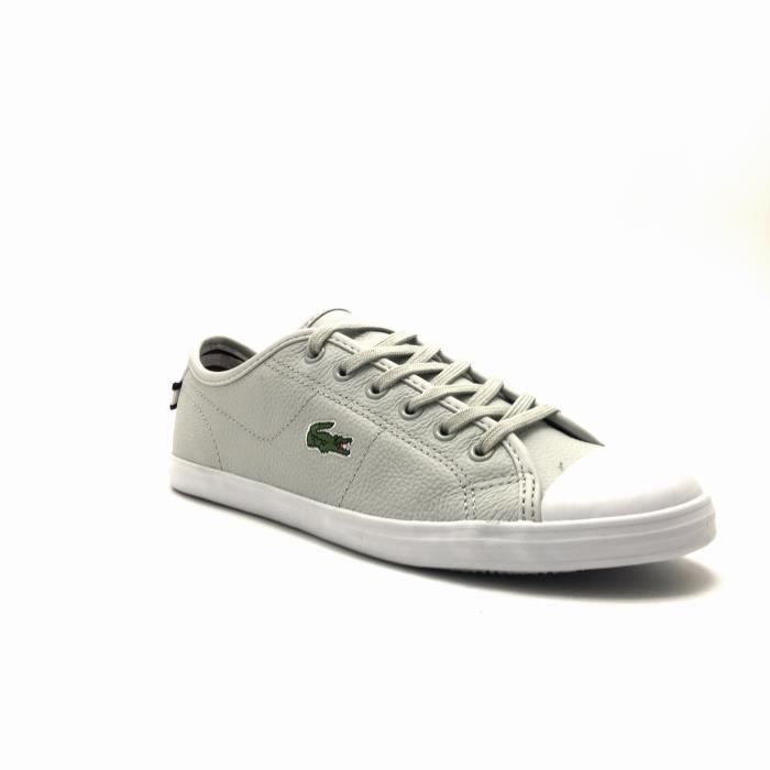 Sneakers LACOSTE - Ziane Sneaker 117 1 Caw 7-33CAW1045334 Lt Gry - Baskets  - Chaussures basses - Femme | chaussures.fr