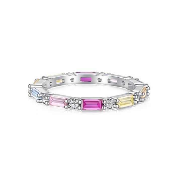 Amants Citron Quartz Bague Beau 925 Argent Sterling Pierre Précieuse Fiançailles