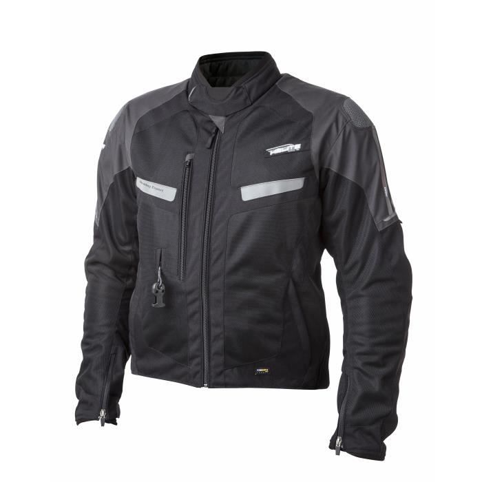 Veste Airbag moto Helite vented - noir - Cdiscount Auto
