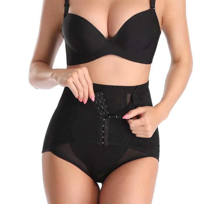 Falafoty Body Gainant Ventre Plat – Shapewear Sans Couture, Col Carré, Effet Minceur Invisible – Femme