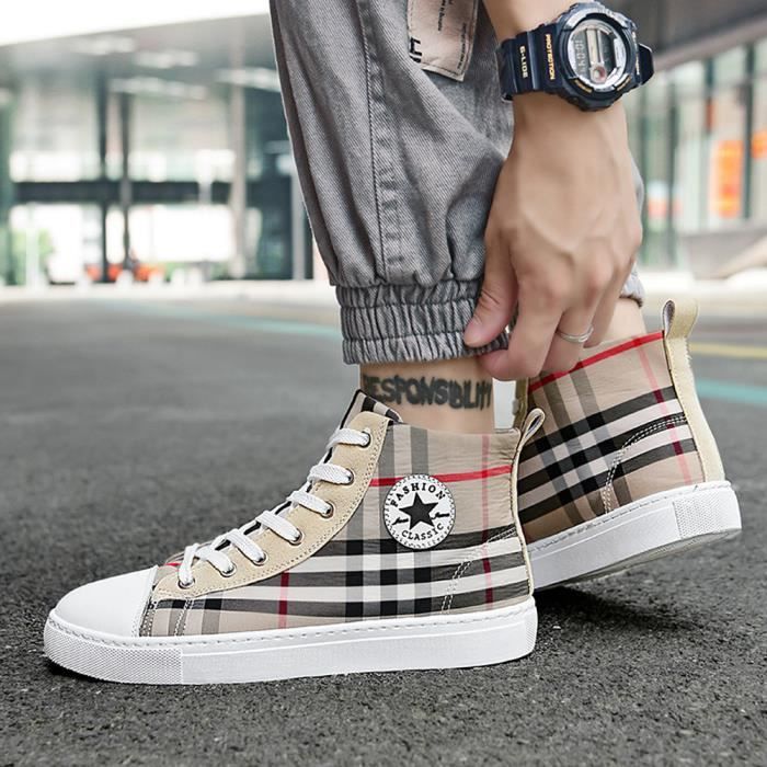 Chaussures montantes pour homme discount