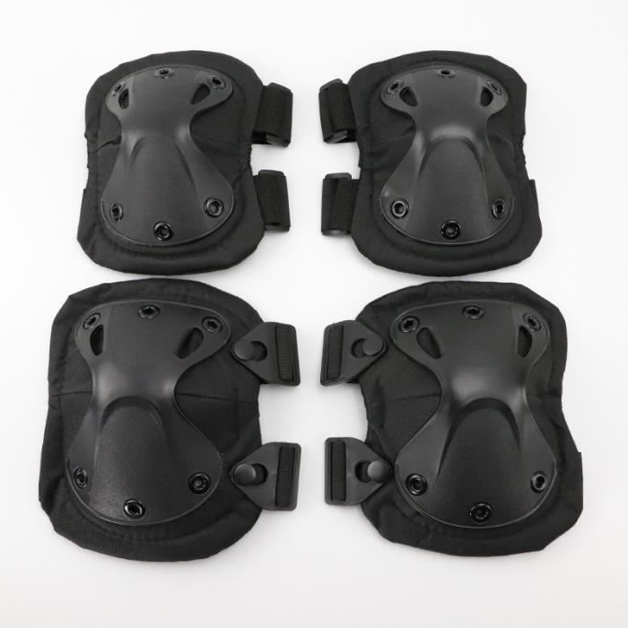 Genouillère Et Protège-Tibia TSG BMX - Taille L/XL, Néoprène, Insert PE Amovible - Pour VTT, Skate, Protection