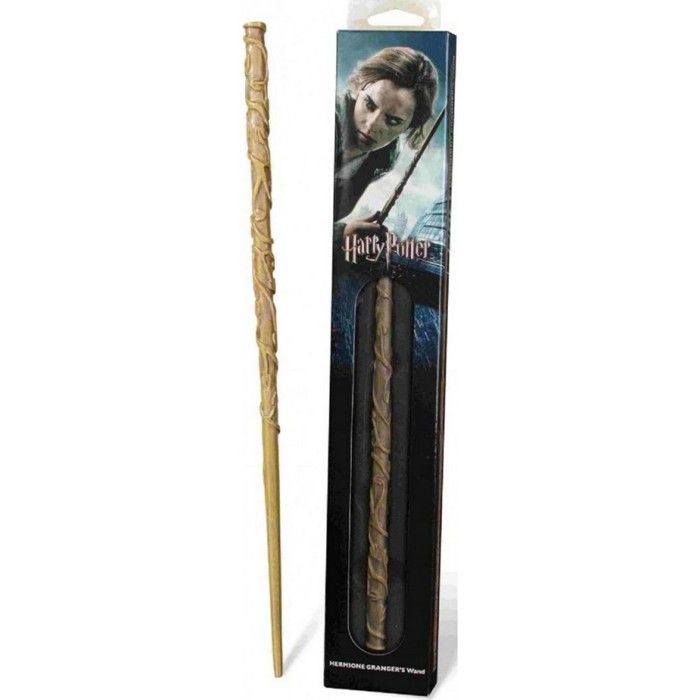 Baguette Hermione Granger - NOBLE COLLECTION - Harry Potter - Résine - 35 cm - Marron