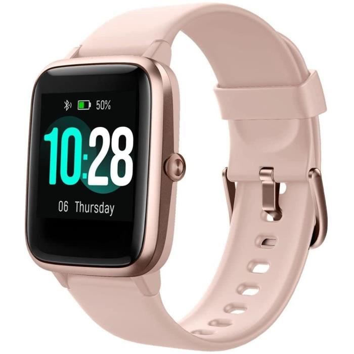 Montre Connectée Femme Montre intelligente Sport étanche IP68 avec Podomètre Automatique Moniteur de Sommeil Compatible Android Montre Connectée Femme Montre intelligente Sport étanche IP68 avec Podomètre Automatique Moniteur de Sommeil Compatible Android