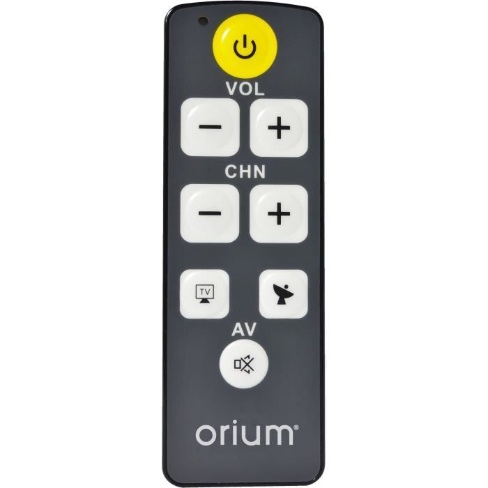 Télécommande Universelle Simply Numeric SUPTLB002 - Rouge - Simplifiée Avec Peu De Boutons