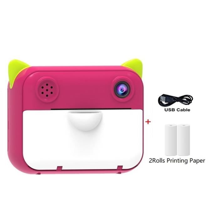 Étui Rigide EVA Pour Appareil Photo Instantané Enfant – Protection Anti-Choc Rose 'Loveliness' OPERHOO/YORKOO/Gofunly/etc.