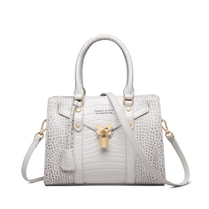 Sac à Main Femme - Cuir Véritable Fait Main Maroc - Bandoulière/poignée - Marron