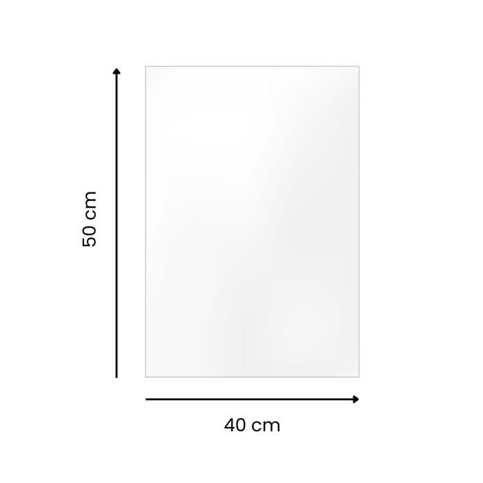 Plaque De Verre Sans Cadre 40x50 Cm - Pour Encadrement Photo Ou Œuvre D'Art