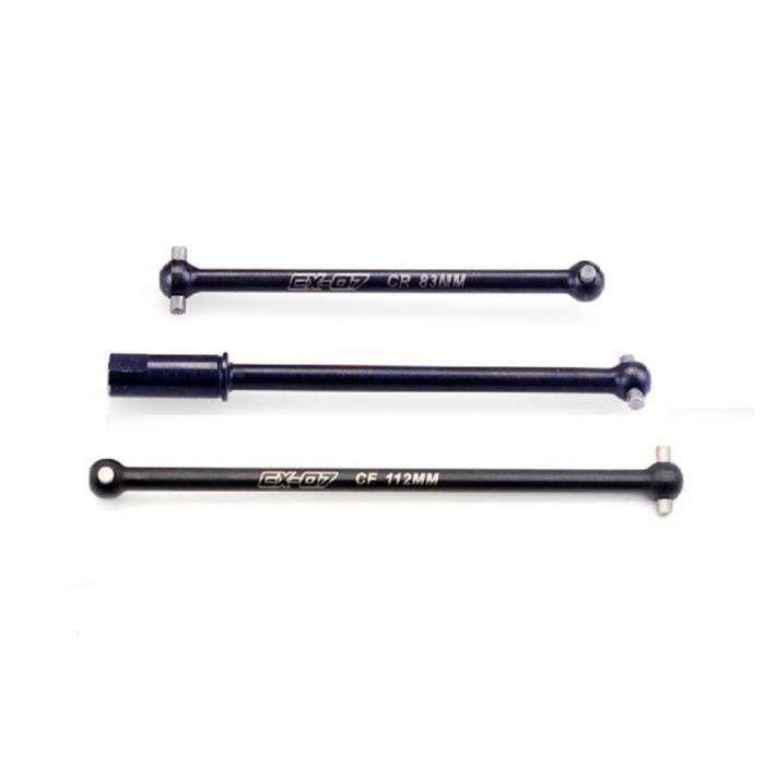 Arbre D'entraînage Arrière En Métal CVD Pour Xinlehong Q901 Q902 Q903 – 2 Dogbones + 2 Cups – RC 1/16 – Pièce De Rechange Robuste
