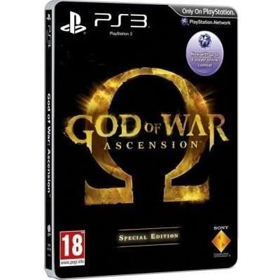 Sony Steelbook God Of War : Ascension - Special Edition - Jeu PS3 - Import Allemand