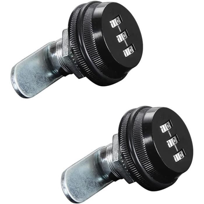 Lot De 2 Serrures à Câble Brookstone - Antivol De Voyage TSA à Code - Argent