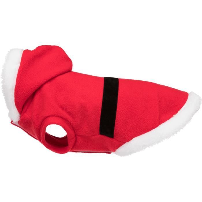 TRIXIE Manteau Xmas Santa - XS: 30 cm - Rouge - Pour chien