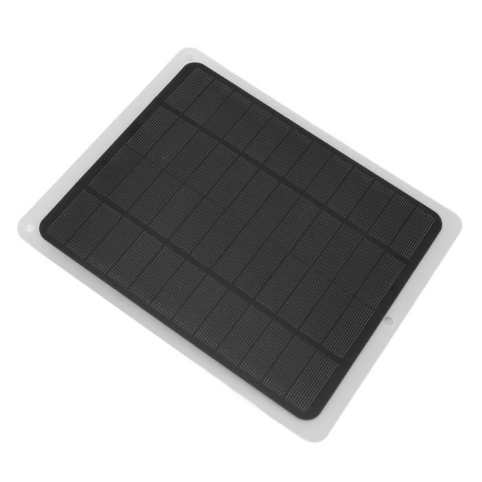 Lot De 2 Mini Panneaux Solaires 1W 5V | Pour Projets DIY, Lampes Solaires, Petits Appareils | Dimensions 107x61 Mm