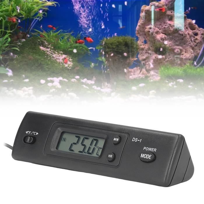 Thermomètre Terrarium numérique Fish Tank Aquarium Marine Température