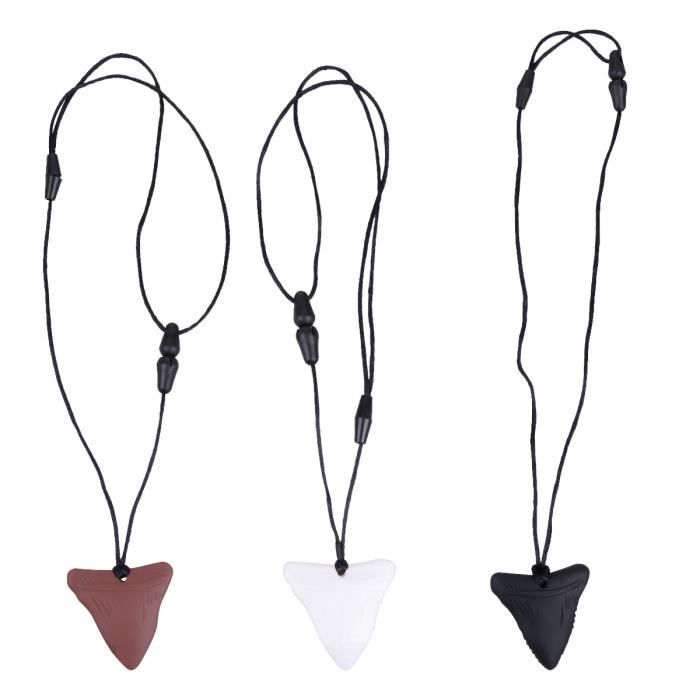3 Pcs Dent De Requin En Forme De Dentition Apaisant Masseur Tige Molaire Macher Pendentif Jouet Pour Enfants Anneau De Dentition Cdiscount Puericulture Eveil Bebe