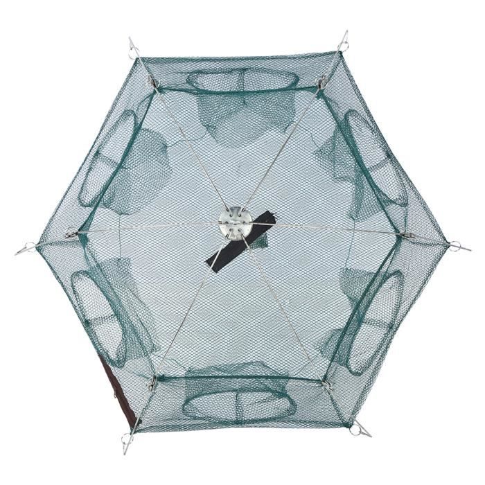 Nasse à Poissons/crabes/écrevisses Portable - Filet Piège Avec Corde Et Appât - 31,5 Cm Ou 50 Cm - 1