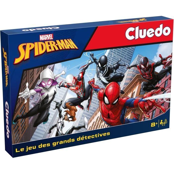 Jeu D Enquête Winning Moves Cluedo Spider-Man – 2 à 6 Joueurs, Univers Spider-Man