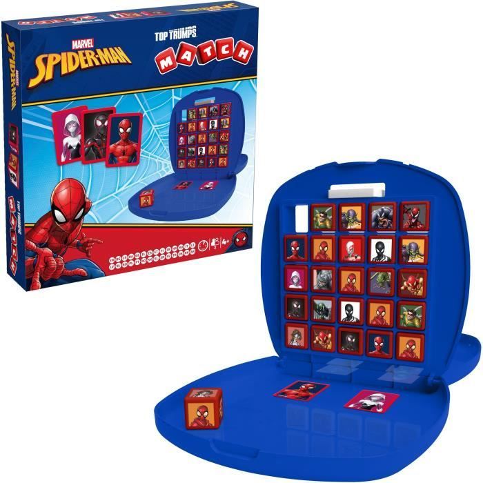 Jeu De Société Winning Moves Match Spider-Man – Jeu Stratégique Pour 2 Joueurs - vue 5