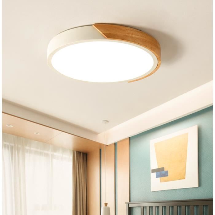 UNI Plafonnier LED Design Modern Luminaire pour Salle à Manger Chambre Blanc