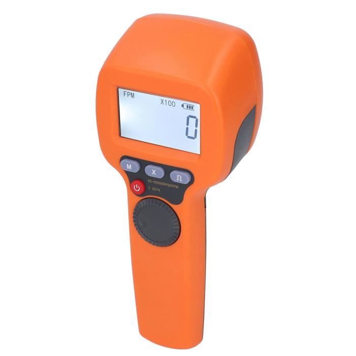Stroboscope LED YOSOO DT10S Mesure de vitesse de 60 à 99 999 tr/min