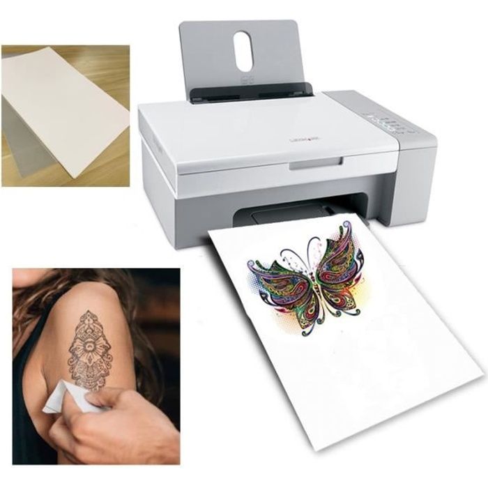 Inkjet tattoo paper Papiers A4 pour l