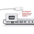 Mini DisplayPort mini DP vers HDMI 1080p Adaptateur Câble de 1.8m pour Apple Mac Macbook Lenovo Microsoft Surface Pro-1