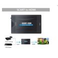 Convertisseur Scart vers HDMI Adaptateur Péritel vers HDMI 1080P pr Smartphone Box Décodeur STB PS3 PS4 SKY HDTV Lecteur DVD Blu-ray-1