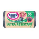 LOT DE 2 - HANDY BAG - Sac Poubelle à Lien 5 L Salle De Bains - Rouleau